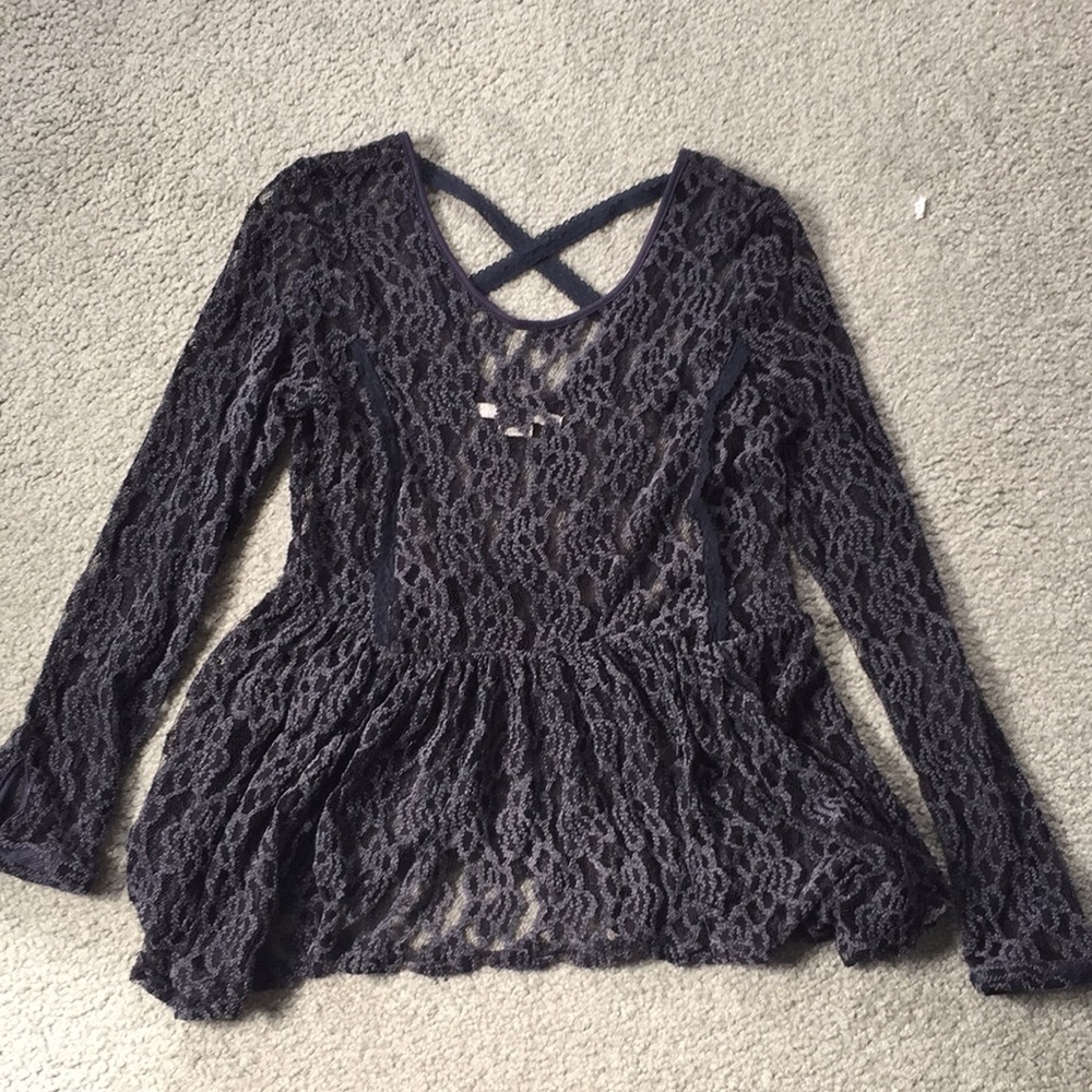 AnM Long Sleeve Going Out Top